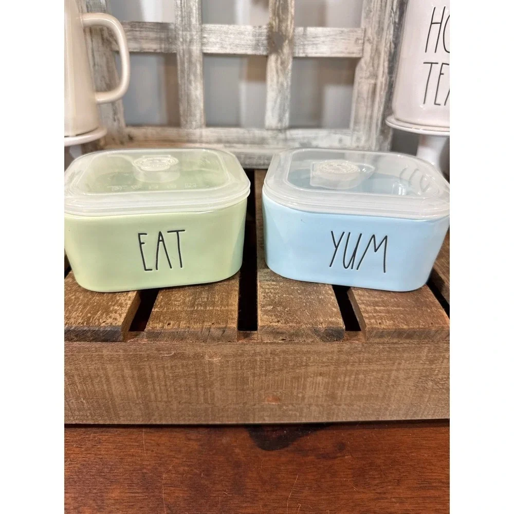 Set of 3 Rae Dunn Artisan 5.25